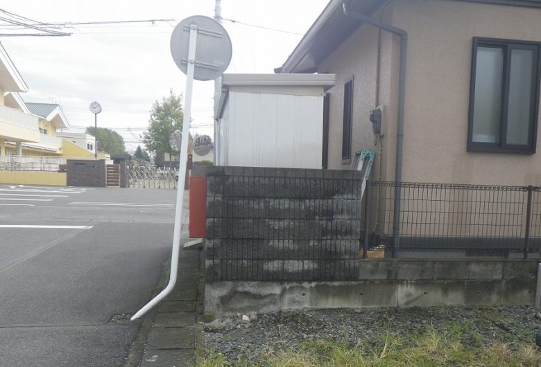 栃木県小山市,月極駐車場看板工事